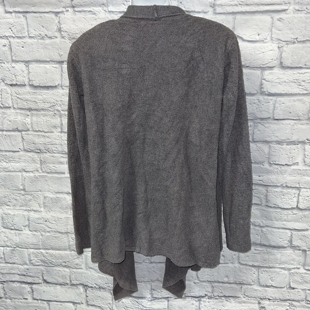 Barefoot Dreams CozyChic Lite Waterfall Island Wrap Calypso Cardigan Tau - Picture 2 of 6